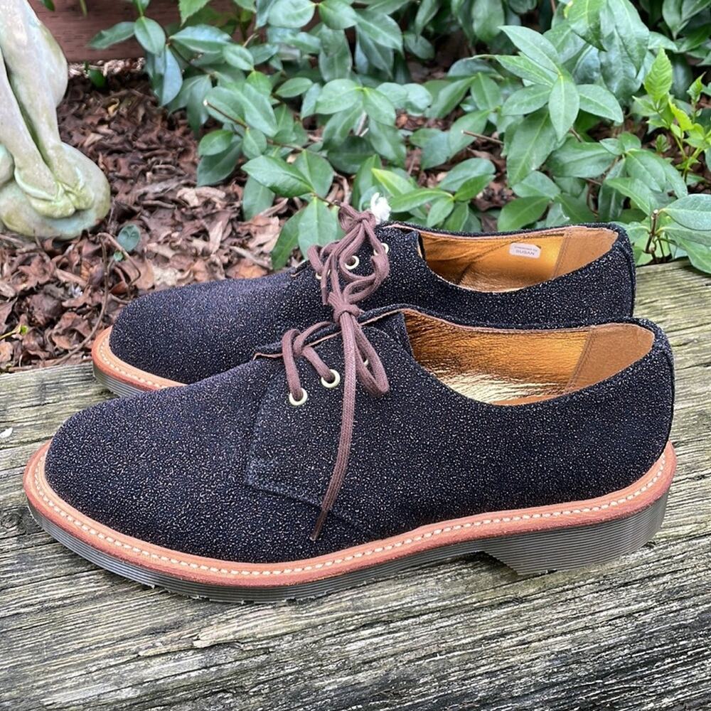 Dr Martens 1461 England Black Bronze Oxfords Women’s 8 US / 6 UK - Picture 3 of 13